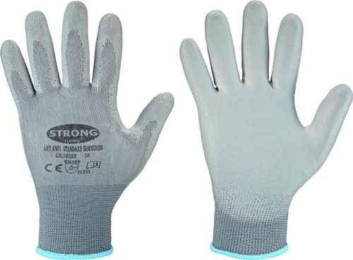 stronghand® 07071 Handschuhe (VE) - PU - grau