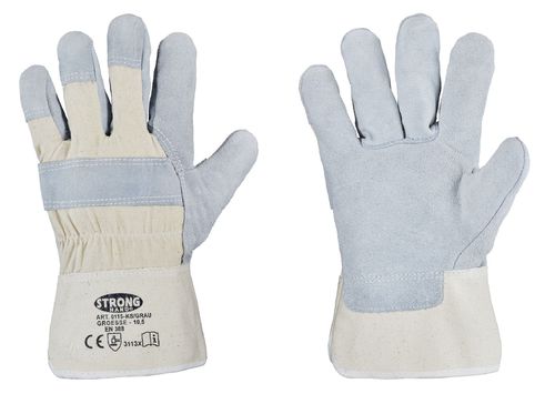 stronghand® 0115 Handschuhe (VE) - Rindspaltleder