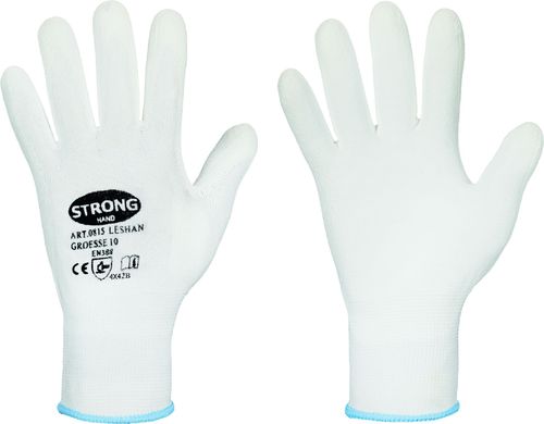 stronghand® 0815 Schnittschutz-Handschuhe B (VE) - PU - weiß