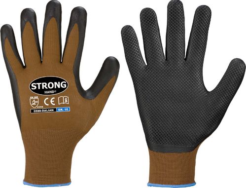 stronghand® 0588 Handschuhe (VE 120 Paar) - Nitril - Waffelmuster