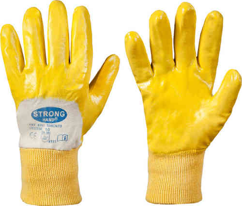 stronghand® 0553 Handschuhe - Nitril gelb