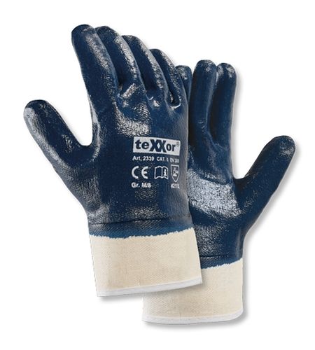texxor® 2339 Handschuhe (VE 144 Paar) - Nitril, Stulpe